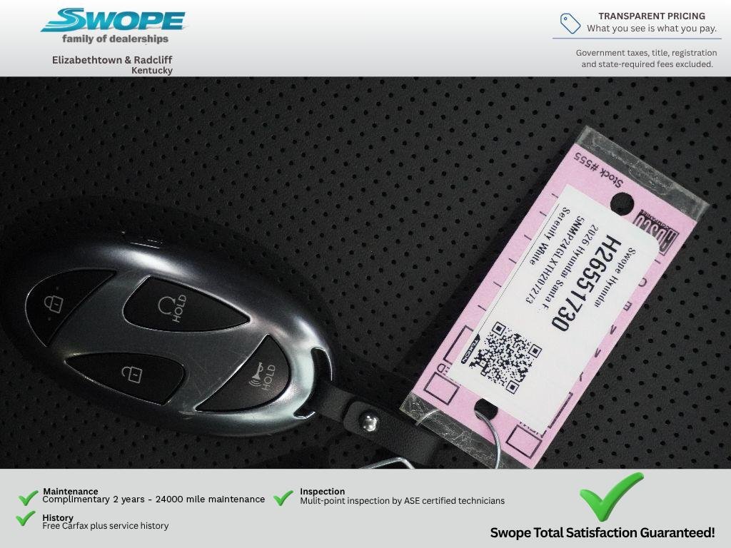 New 2026 Serenity White Hyundai SEL FWD image 28
