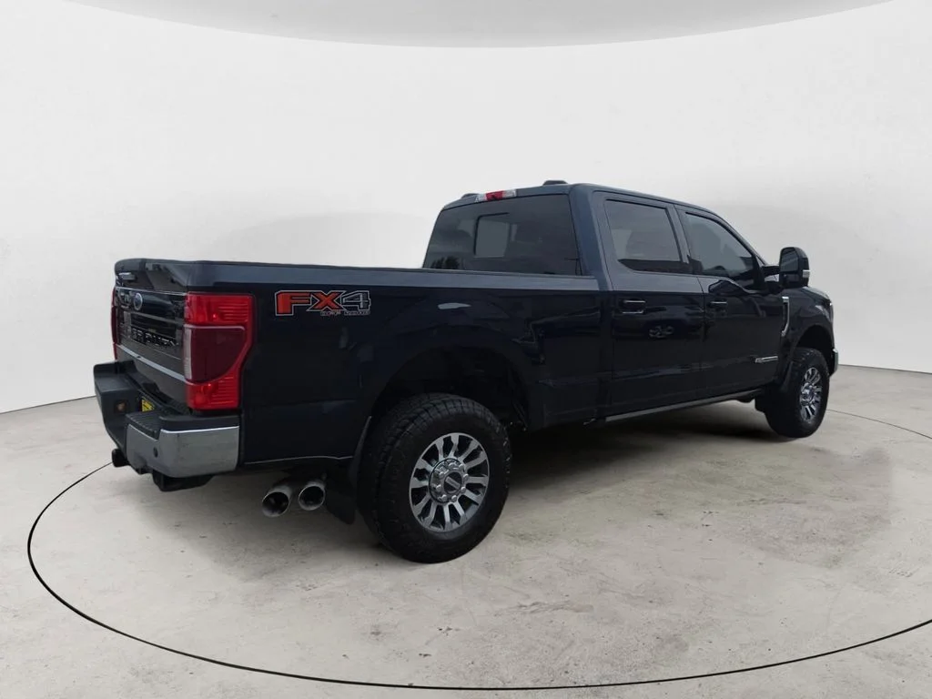Used 2022 Blue Ford Lariat image 5