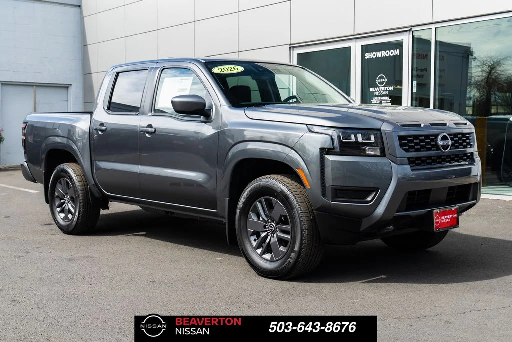 New 2026 Gun Metallic Nissan Crew Cab SV image 1