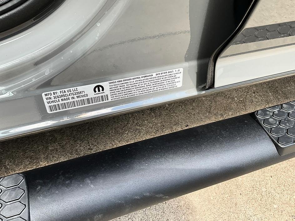 New 2026 Ceramic Gray Clearcoat RAM Tradesman image 39