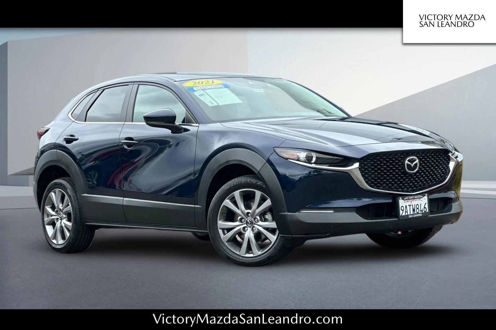 Used 2021 Crystal Blue Mazda Select image 1