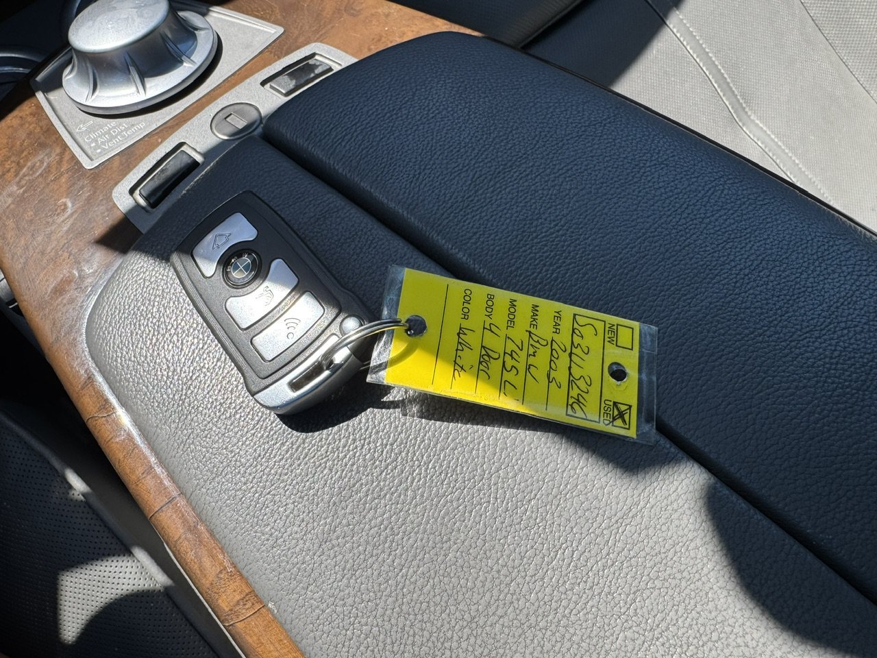 Used 2003 White BMW 745Li image 14