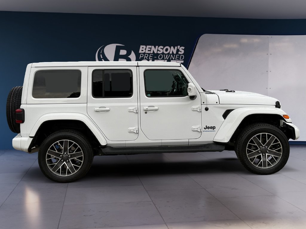 Used 2023 White Jeep Sahara 4xe image 6