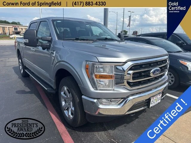 Used 2023 Iconic Silver Metallic Ford XLT image 4