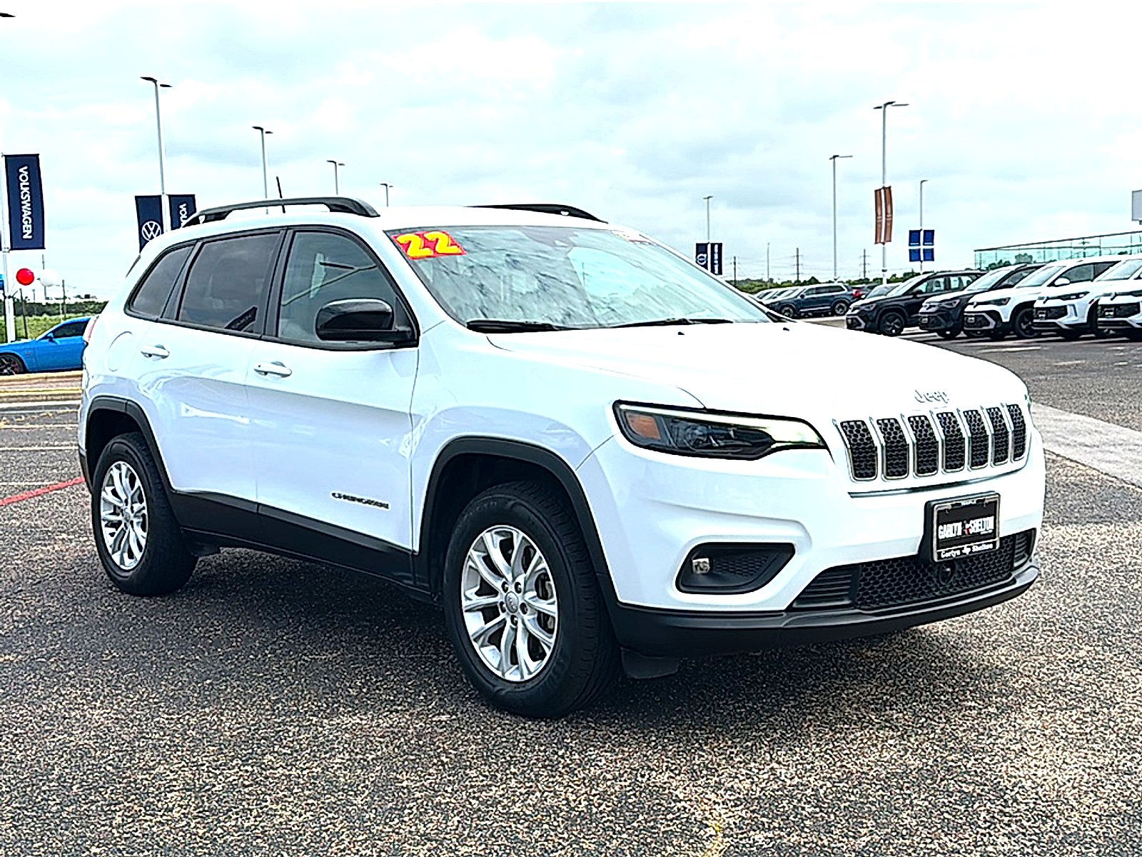 Used 2022 WHITE Jeep Latitude Lux 4x4 image 10
