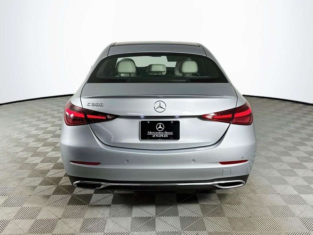 New 2026 Cirrus Silver Metallic Mercedes-Benz C 300 image 6