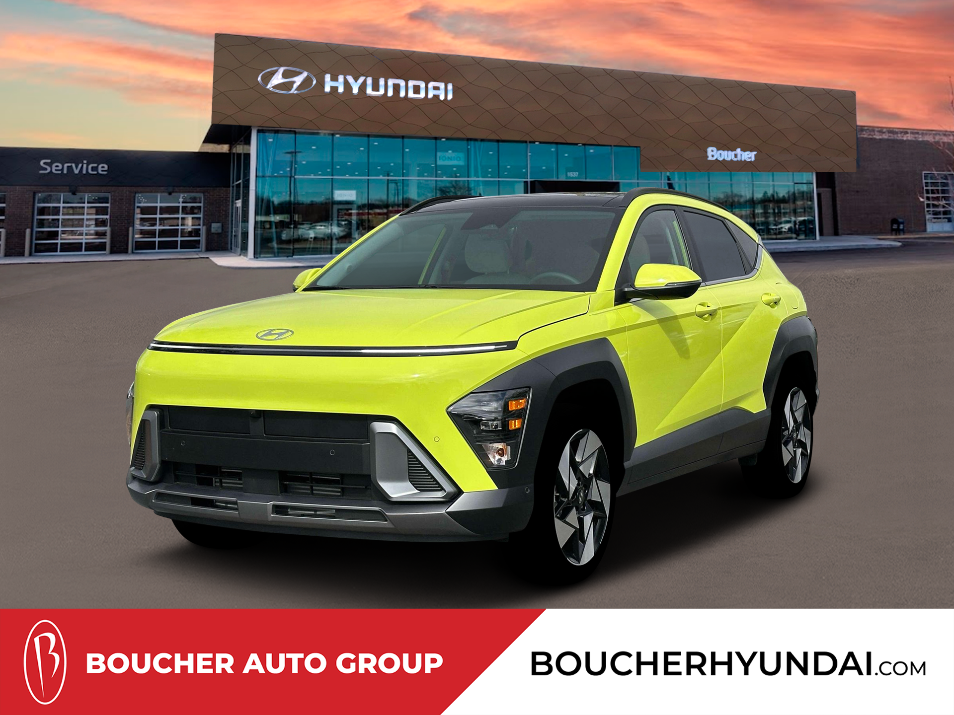 New 2026 Neoteric Yellow Hyundai Limited AWD image 1