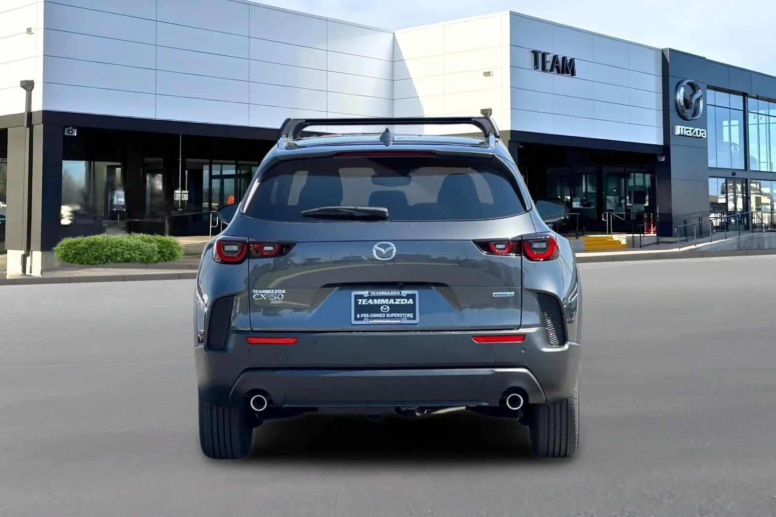 New 2026 Machine Gray Metallic Mazda Preferred AWD image 5