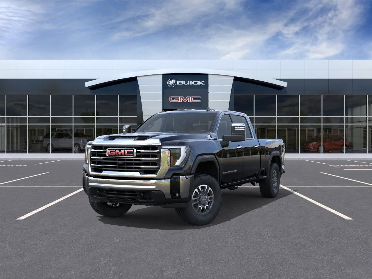 New 2026 Onyx Black GMC SLT image 8