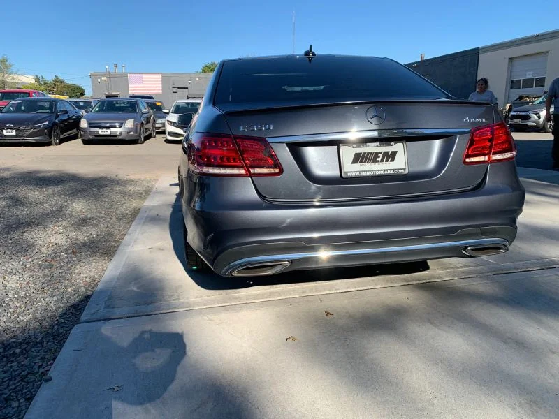 Used 2014 Gray Mercedes-Benz E 350 4MATIC® Sedan 4D image 42