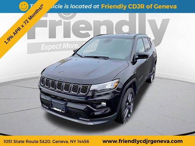 New 2026 Diamond Black Crystal Pearl-Coat Exterior Paint Jeep Limited image 1