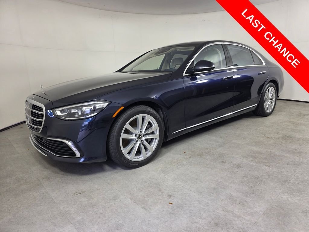 Certified Used 2023 Blue Mercedes-Benz S 500 image 8