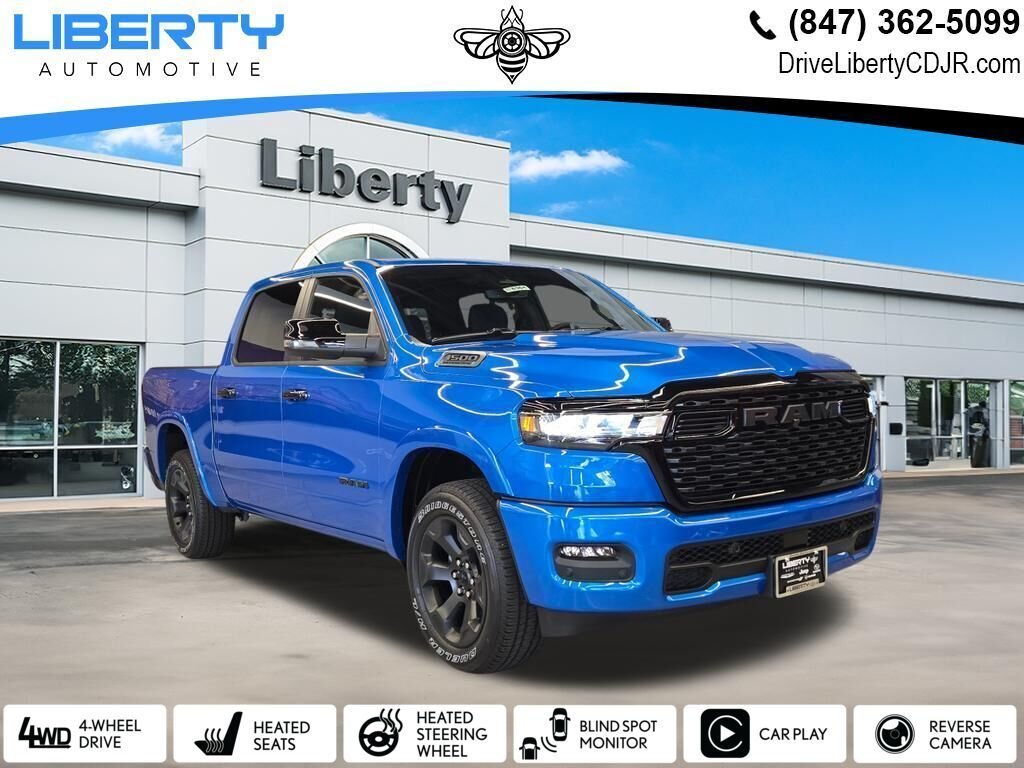 New 2026 Hydro Blue Pearlcoat RAM Big Horn/Lone Star image 1