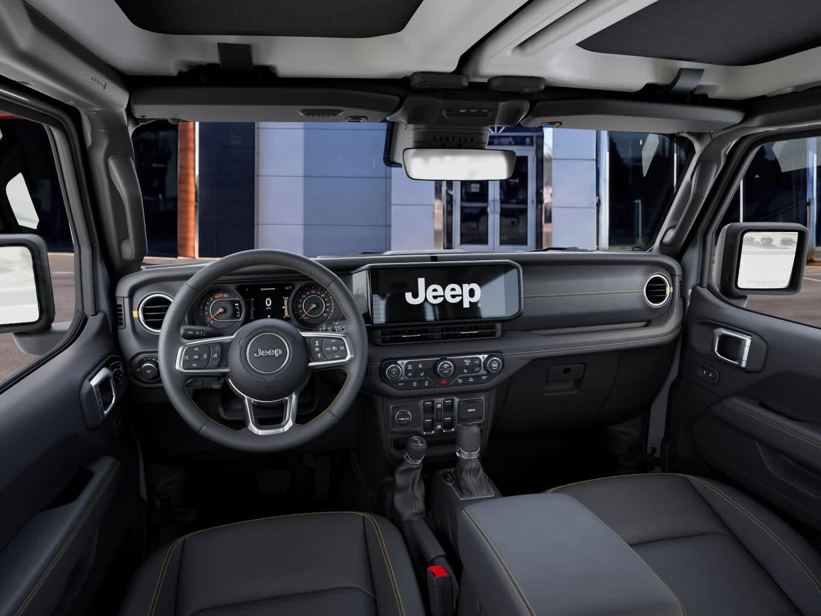 New 2026 Bright White Clearcoat Jeep Sahara image 14