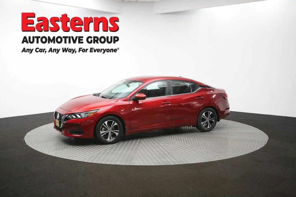 Used 2021 Red Nissan SV image 56
