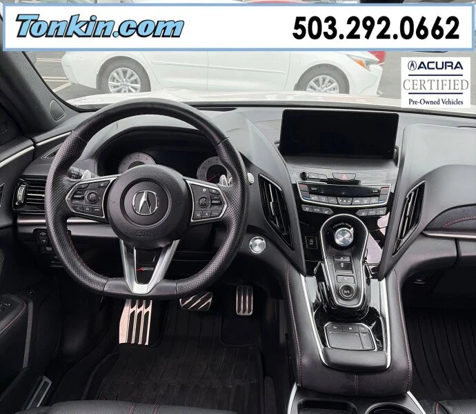 Certified Used 2025 Platinum White Pearl Acura A-Spec Advance Package SH-AWD image 8