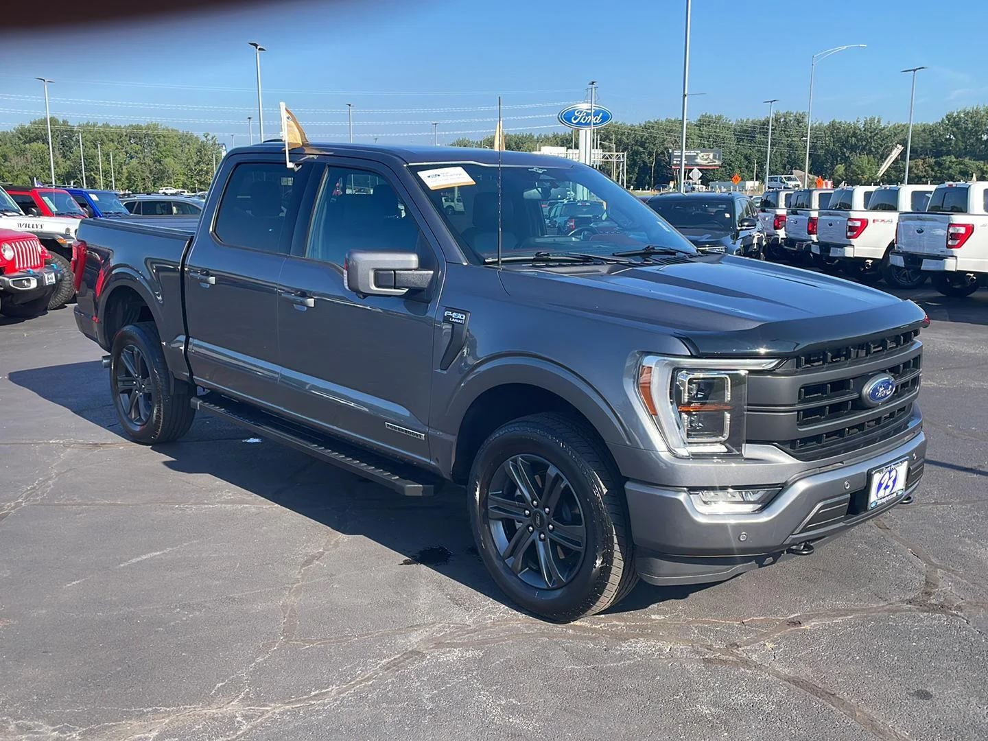 Used 2023 Carbonized Gray Ford LARIAT image 10