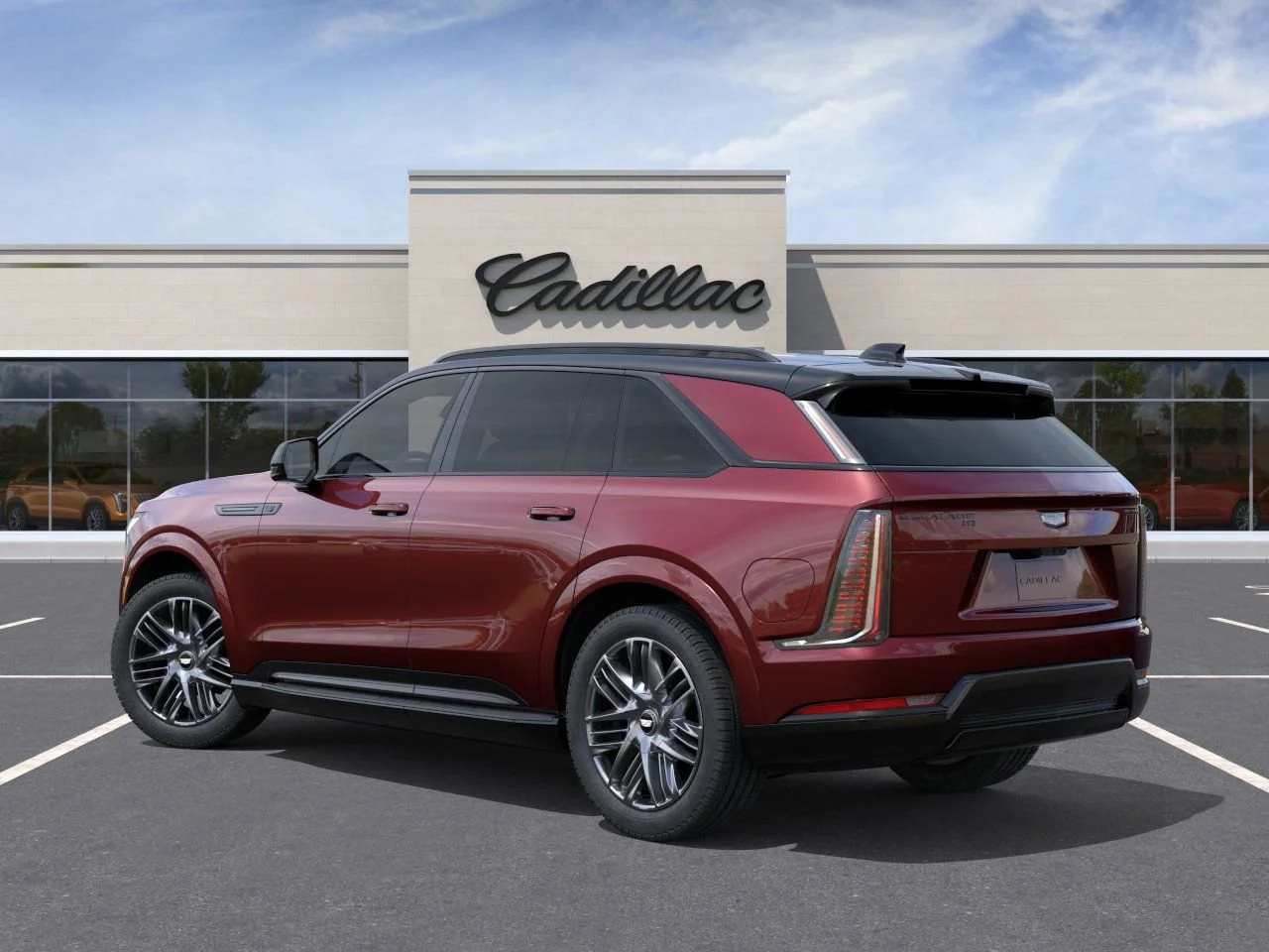 New 2026 Black Cherry Tintcoat Cadillac Premium Sport image 3