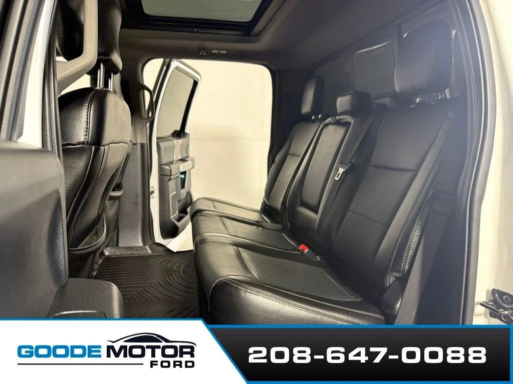 Certified Used 2017 White Platinum Clearcoat Metallic Ford Lariat image 20