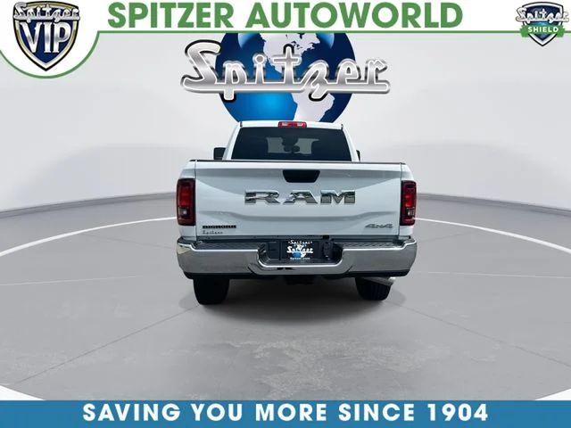 New 2025 Bright White Clearcoat RAM Big Horn image 7
