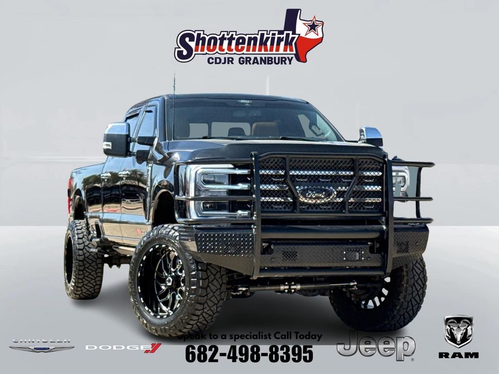 Used 2024 Black Ford Platinum image 1