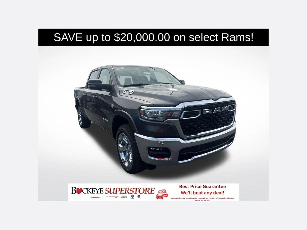 New 2026 Granite Crystal Metallic Clear-Coat Exterior Paint RAM BIG HORN image 1