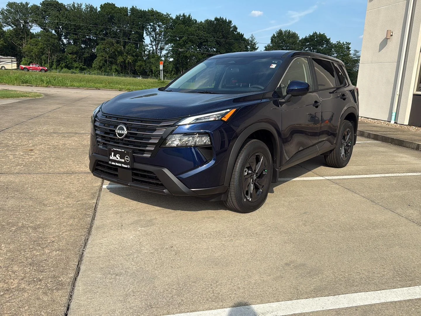 New 2026 Deep Ocean Blue Pearl Nissan SV image 3