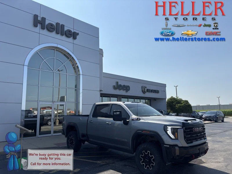 Used 2024 Sterling Metallic GMC AT4X image 1