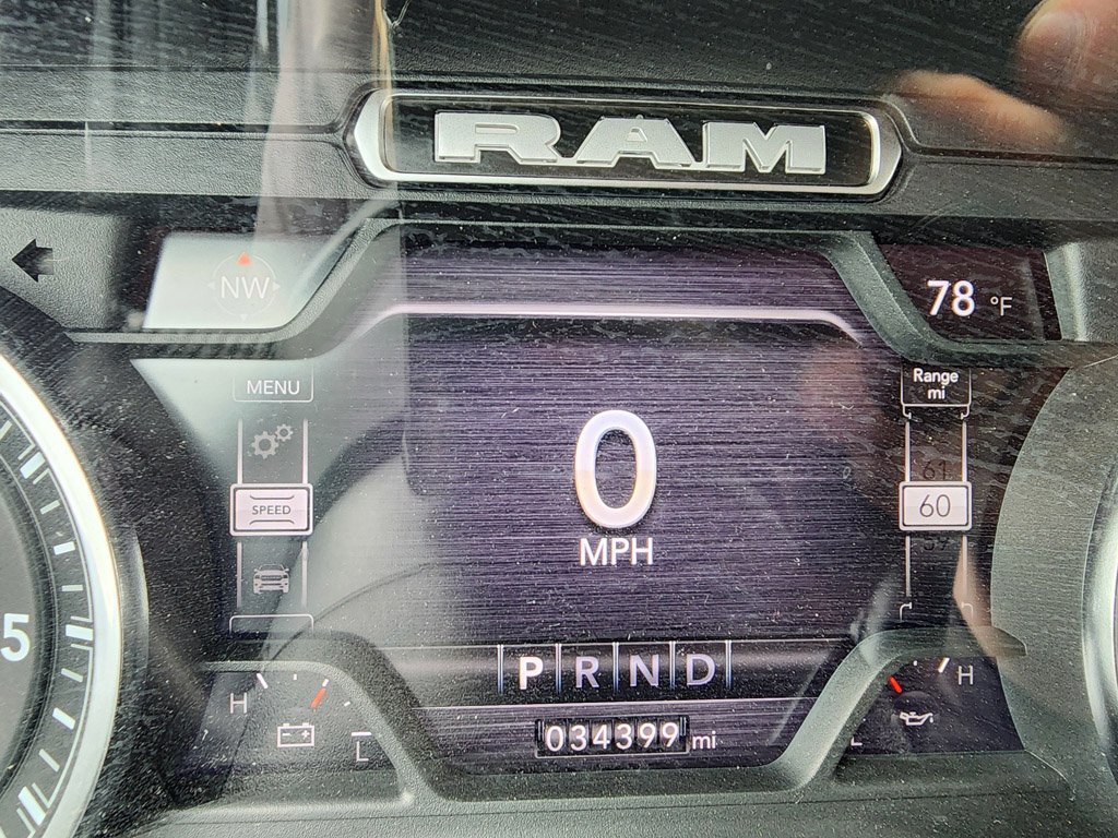 Used 2023 Patriot Blue Pearlcoat Ram Laramie image 18
