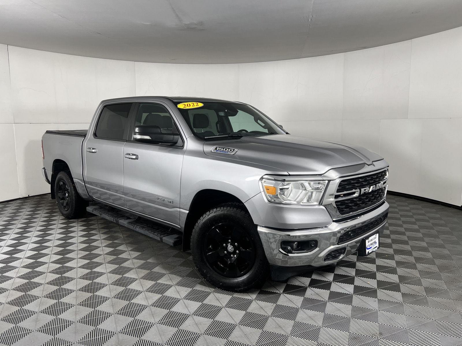 Used 2022 Billet Silver Metallic Clearcoat Ram Big Horn image 65