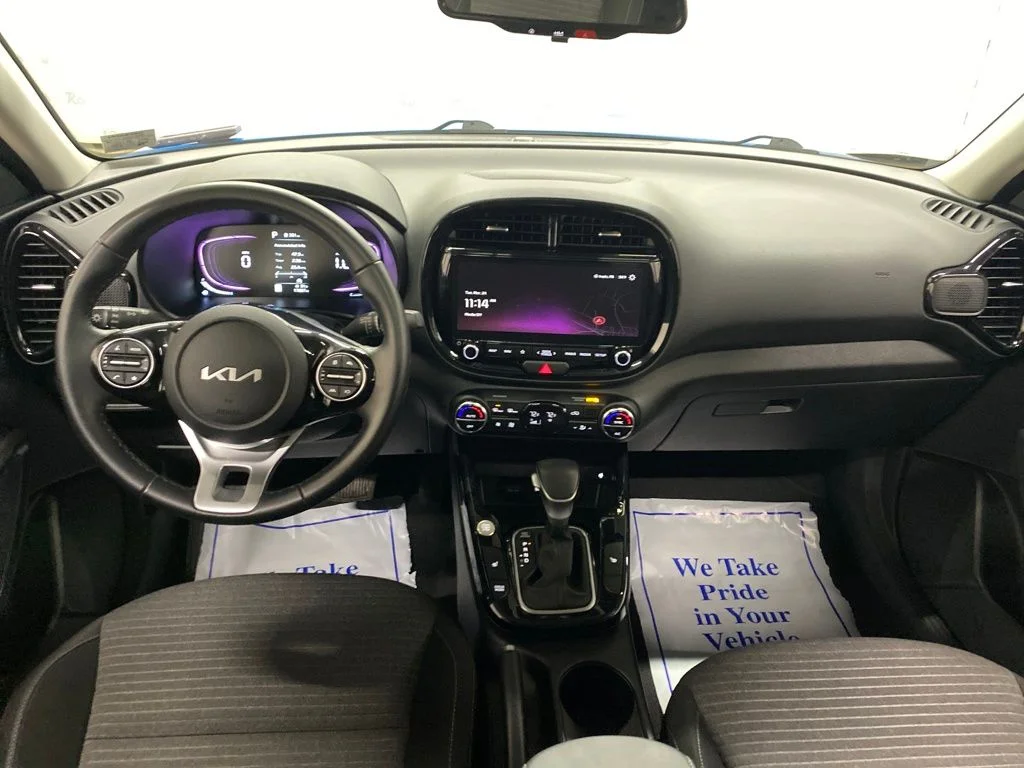 Used 2025 Surf Blue Kia EX image 13