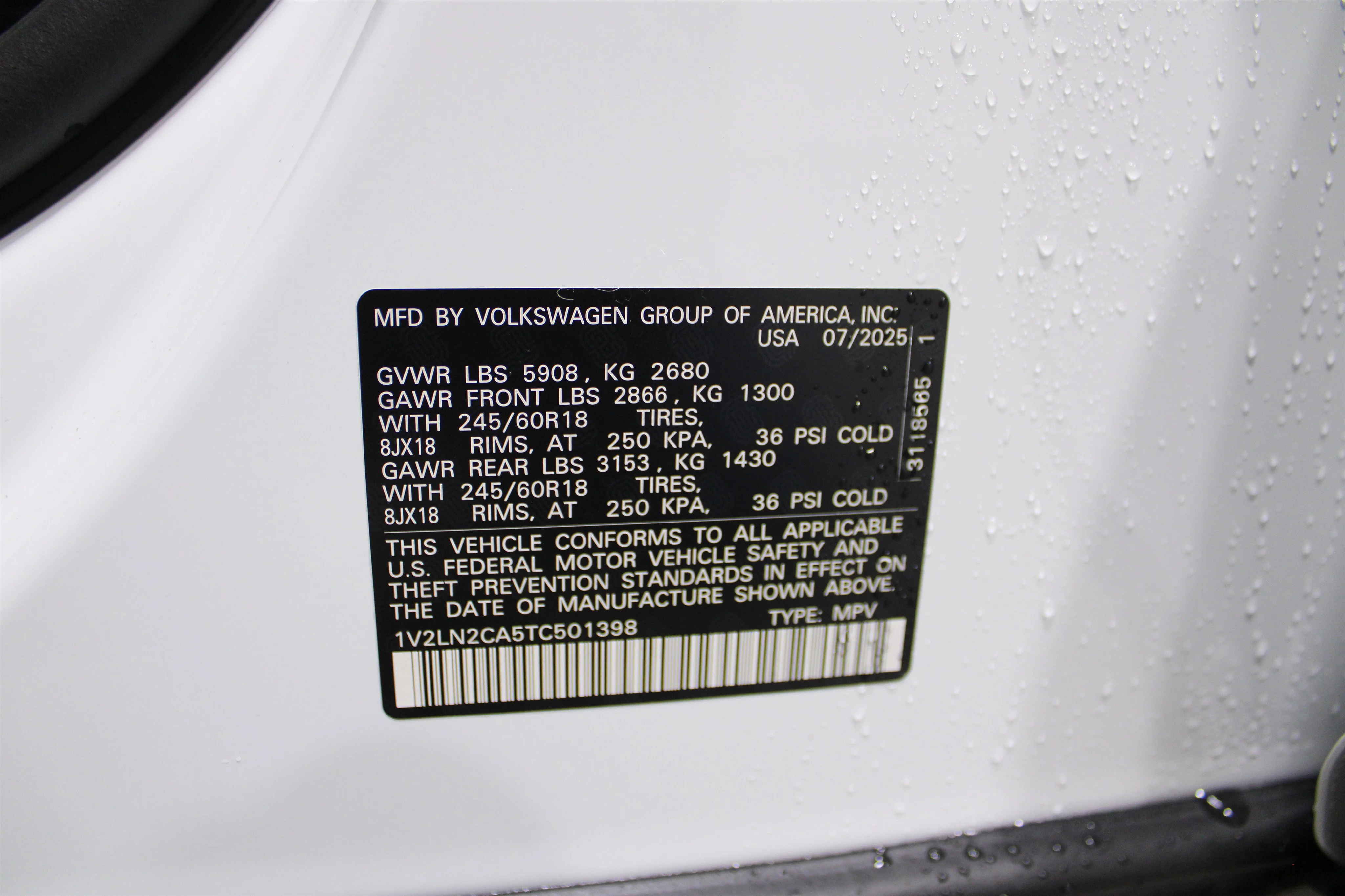 2026 Volkswagen Atlas SE - Photo 37