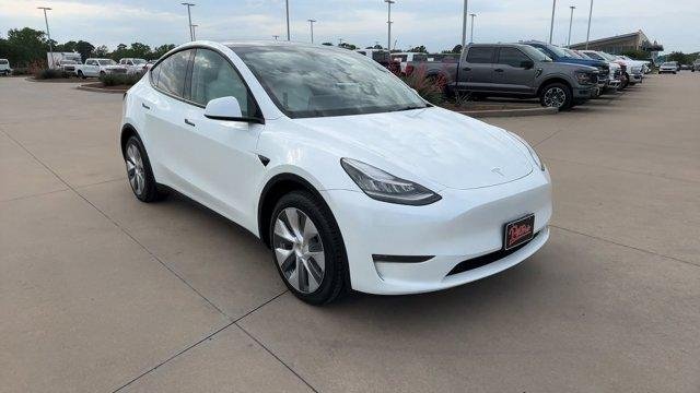 Used 2023 Tesla Model Y Long Range with VIN 7SAYGDEE8PA101020 for sale in Longview, TX