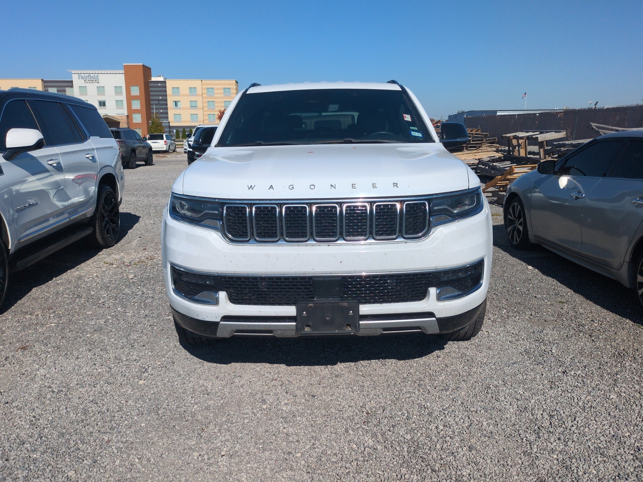 Used 2024 Bright White Clearcoat Jeep Series II image 2