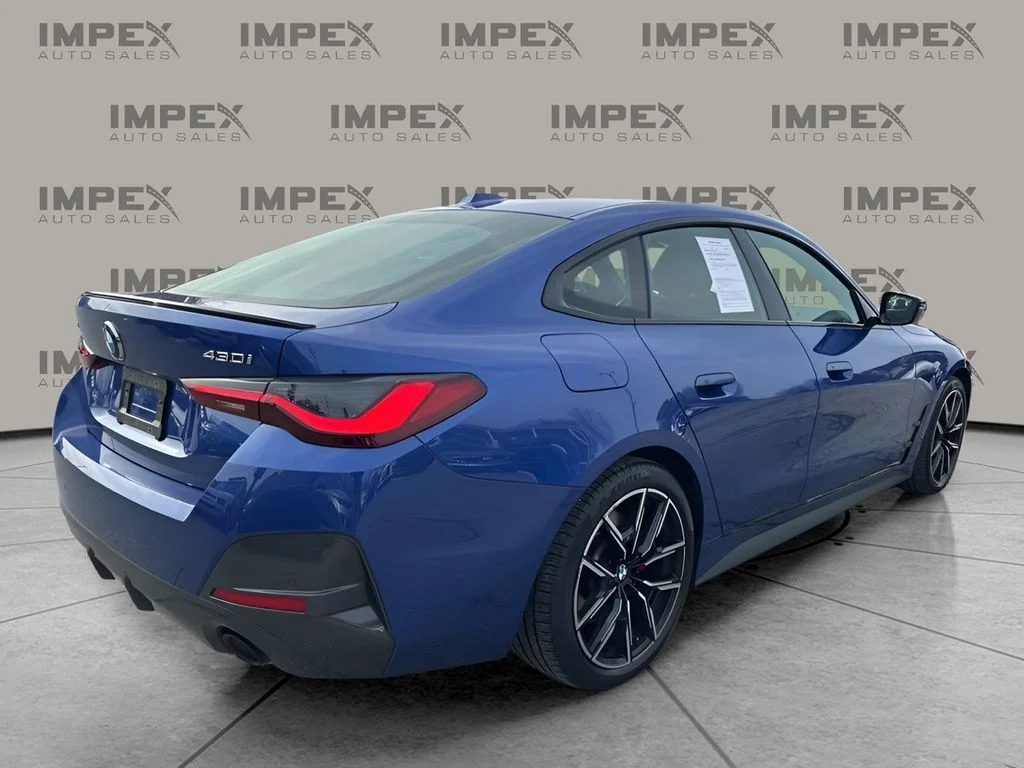 Used 2023 Blue BMW 430i Gran Coupe image 5