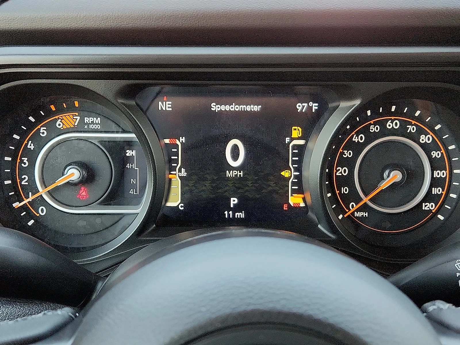 New 2025 Orange Jeep 4-DOOR RUBICON image 18