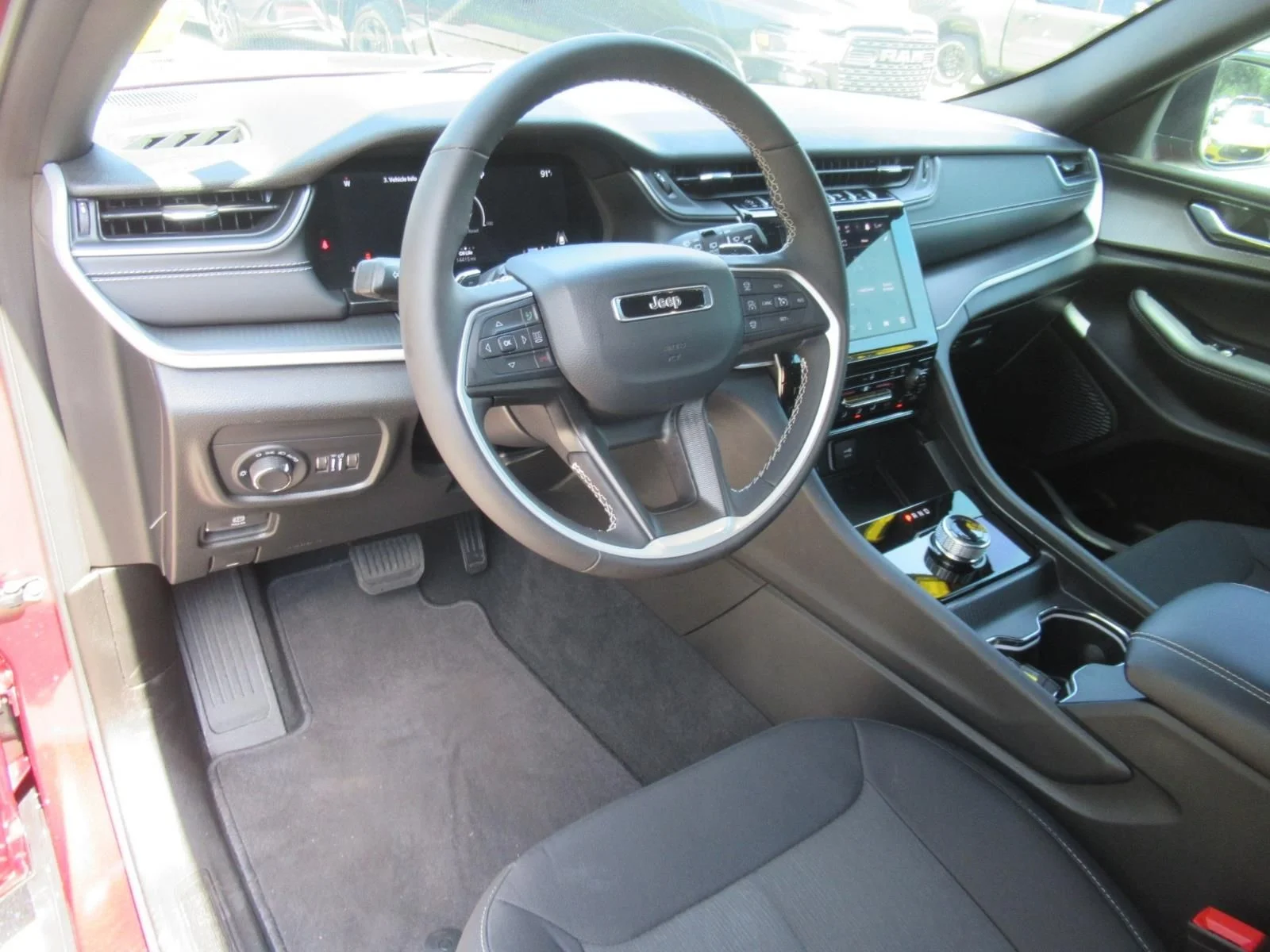 Certified Used 2025 Red Jeep Laredo image 17