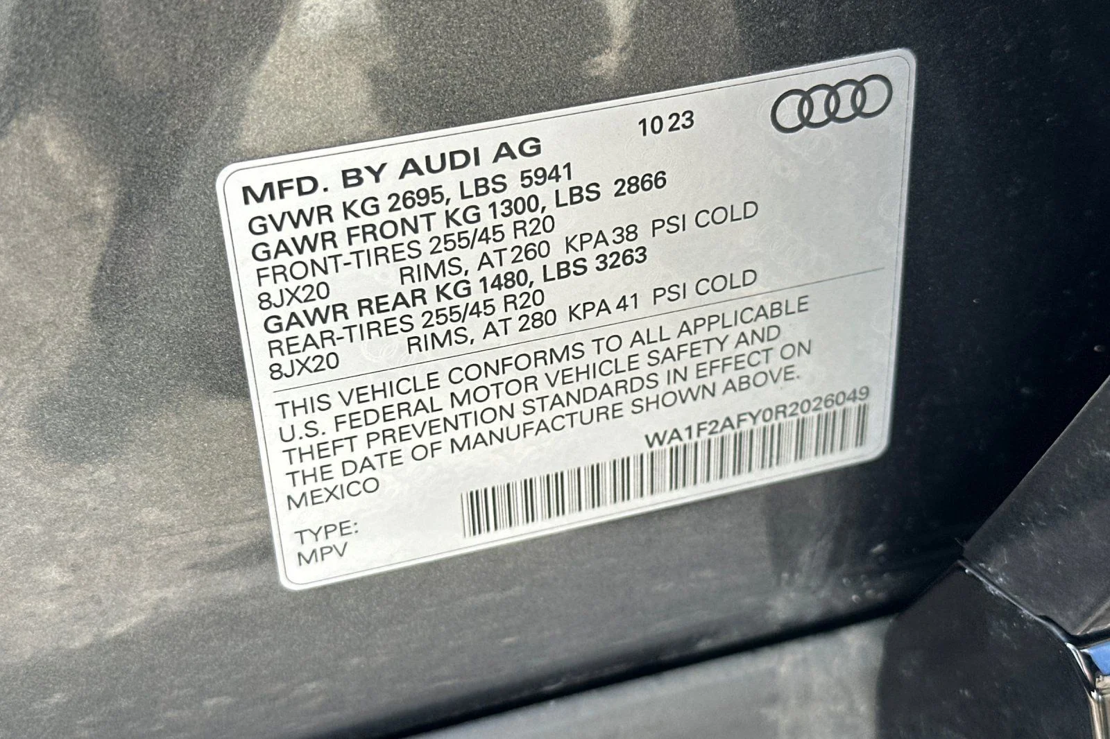 Used 2024 Gray Audi 55 Premium Plus image 29