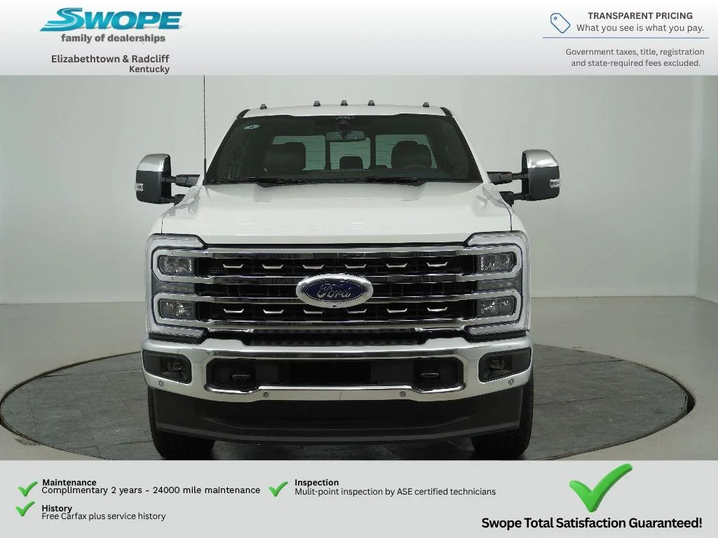 New 2026 Star White Metallic Tri-Coat Ford F-250® King Ranch® image 12