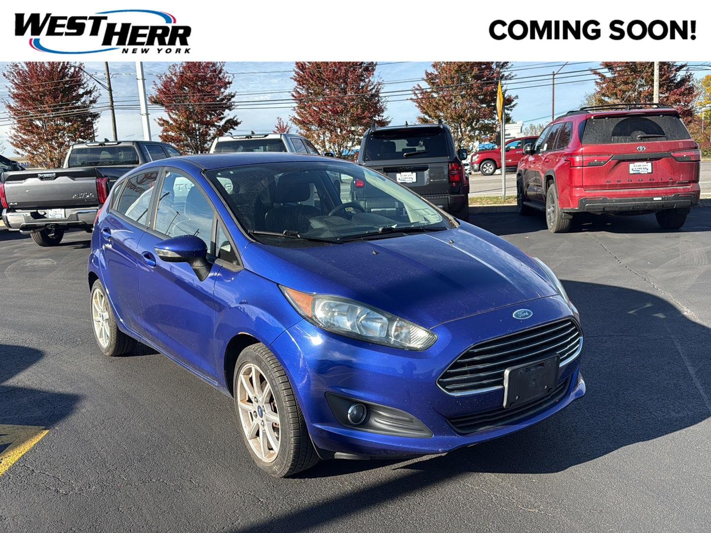 Used 2015 Performance Blue Ford SE image 1