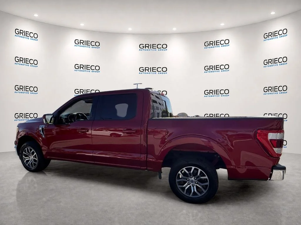 Used 2021 Red Ford Lariat image 5