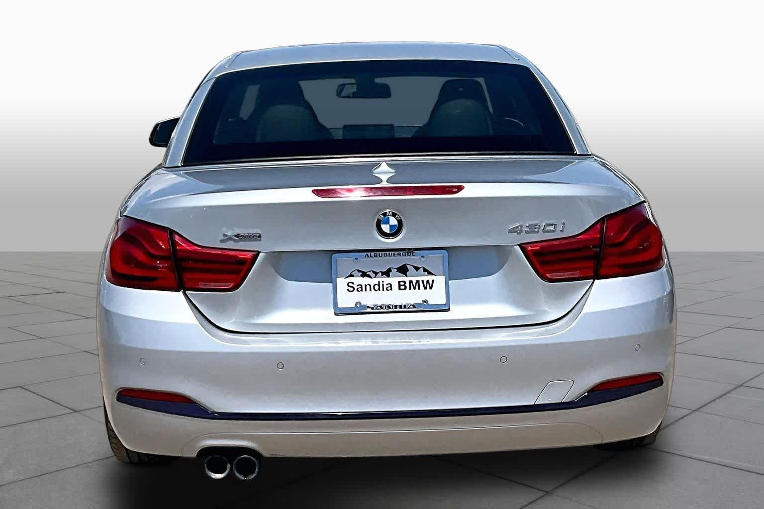 Used 2018 GLACIER SILVER METALLIC BMW 430i xDrive image 4