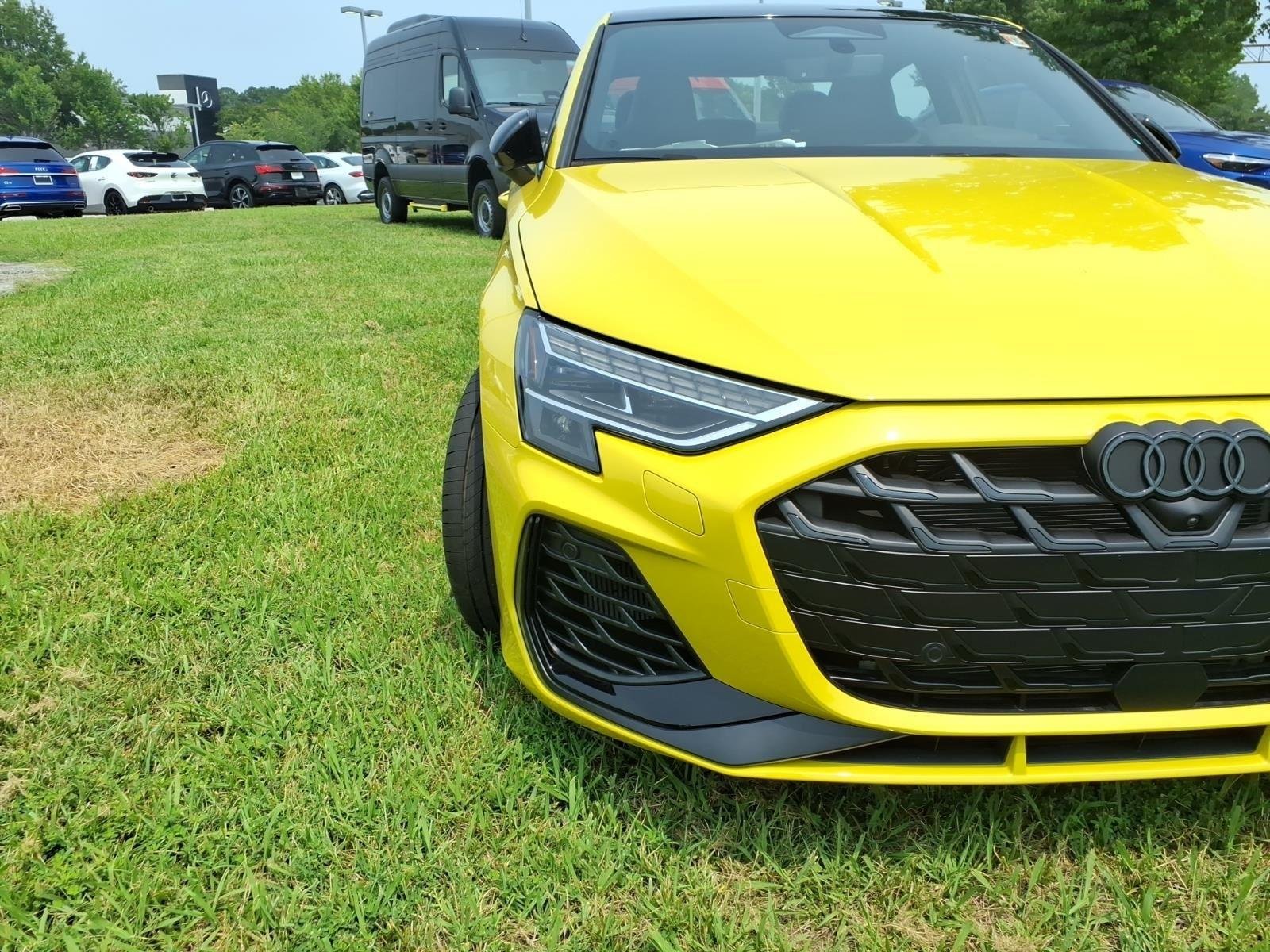 New 2026 Python Yellow Metallic Audi PREM image 3