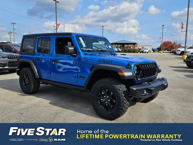 New 2026 Hydro Blue Pearl-Coat Exterior Paint Jeep Willys image 1
