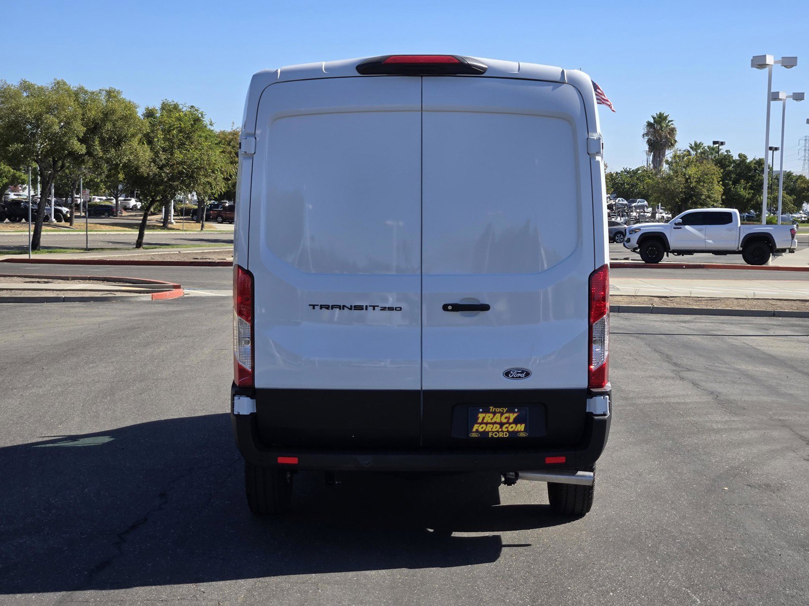 New 2026 Oxford White Ford Cargo Van image 5
