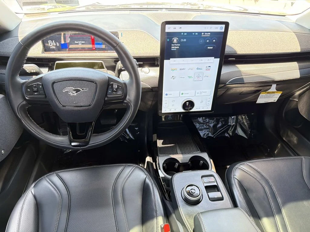 Used 2023 Carbonized Gray Metallic Ford Premium image 8
