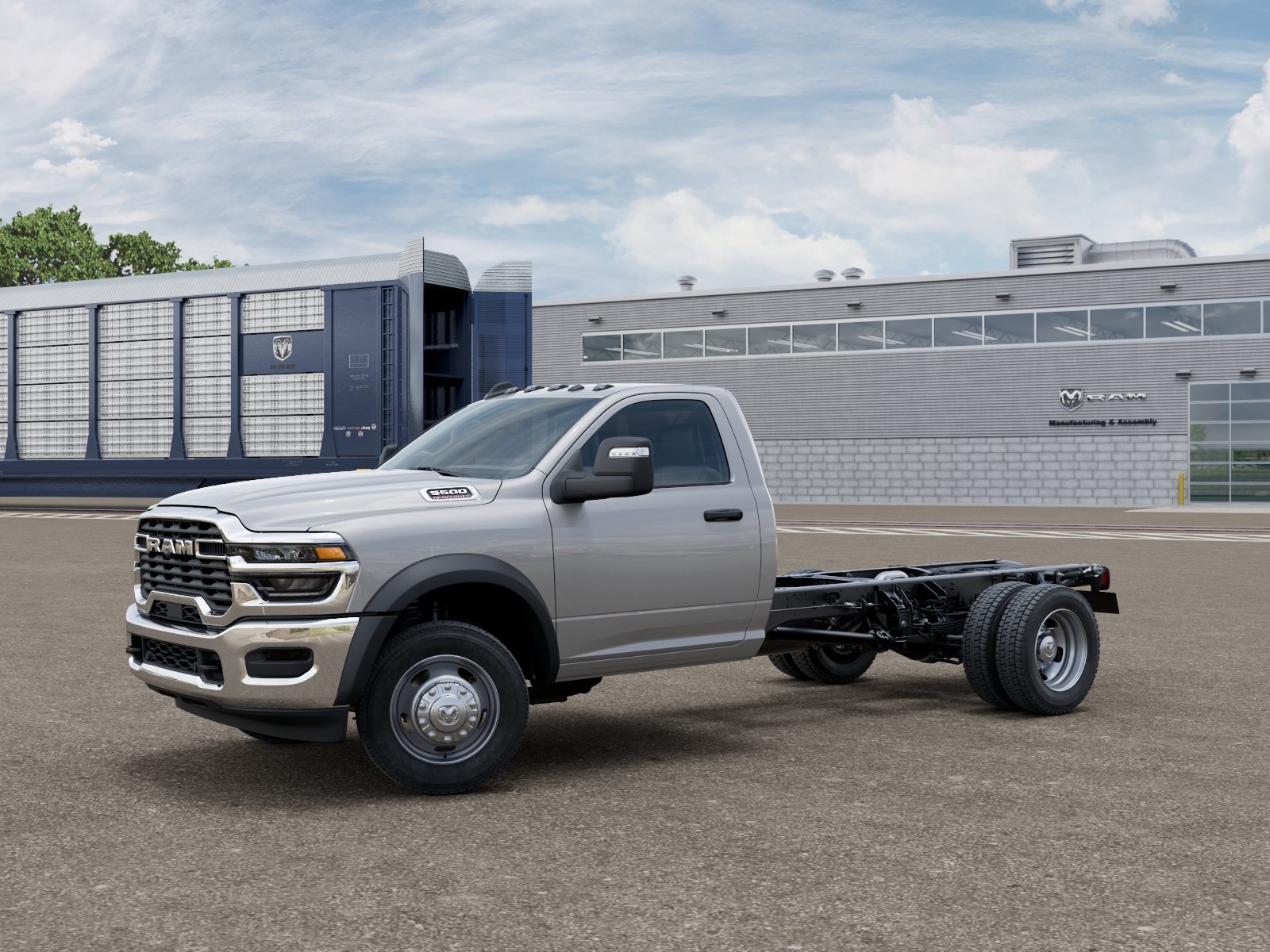 New 2026 Silver-Zynith Exterior Paint RAM TRADESMAN image 1