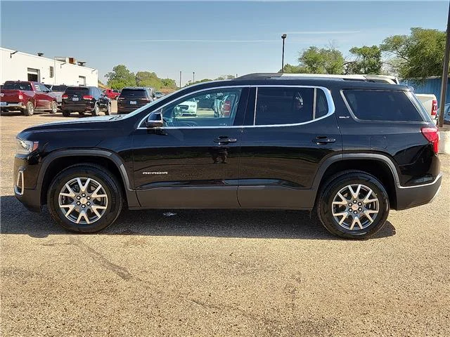 Used 2023 Black GMC SLT All-Wheel Drive image 2