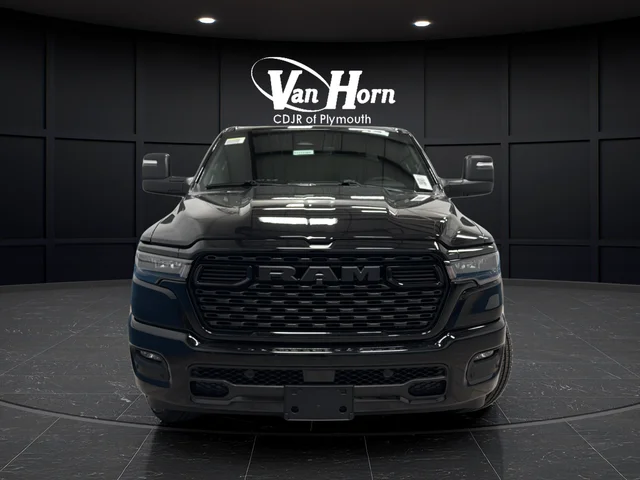 New 2026 Diamond Black Crystal Pearl-Coat Exterior Paint RAM Big Horn/Lone Star image 2