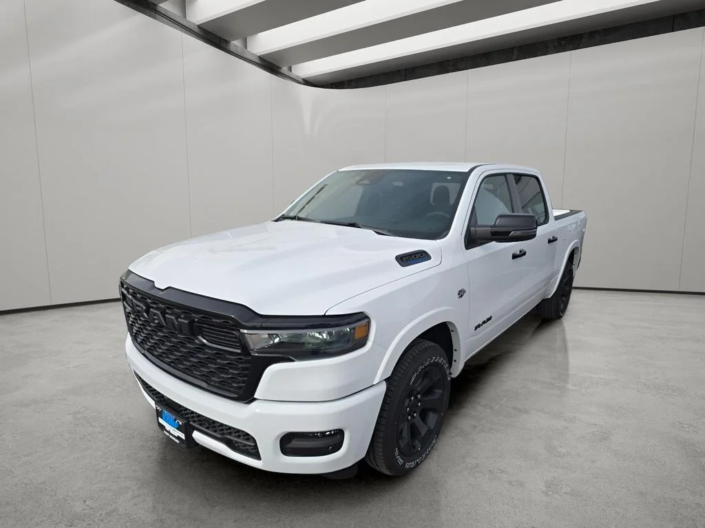 New 2026 Bright White Clear-Coat Exterior Paint RAM Big Horn image 2